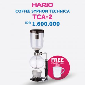 Hario Coffee Syphon Technica 2 Cup TCA-2