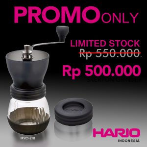 Hario Ceramic Coffee Mill Skerton MSCS-2TB
