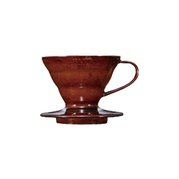 Hario V60 Ceramic Coffee Dripper Brown 01 VDC-01CBR
