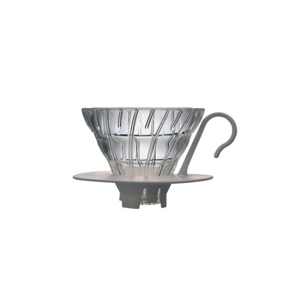 Hario V60 Glass Coffee Dripper White 01 VDG-01W