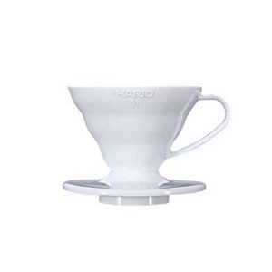 Hario V60 Plastic Coffee Dripper 01 White VD-01W