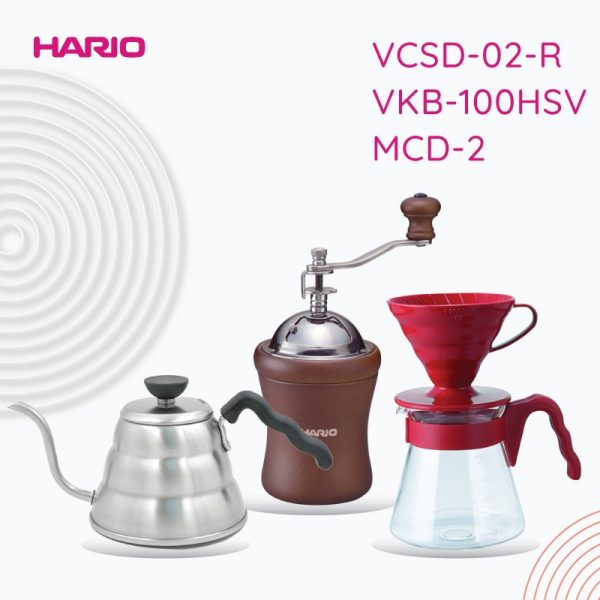 Paket Promo Manual Brewing VCSD-02-R, VKB-70HSV, MCD-2